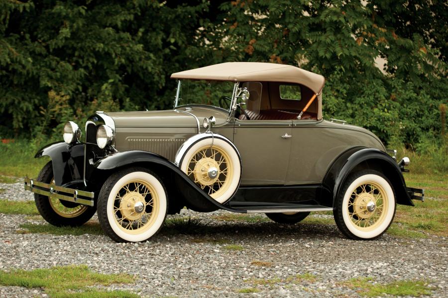  Ford Model A DeLuxe Roadster 1930 года  (фото 19 из 33)